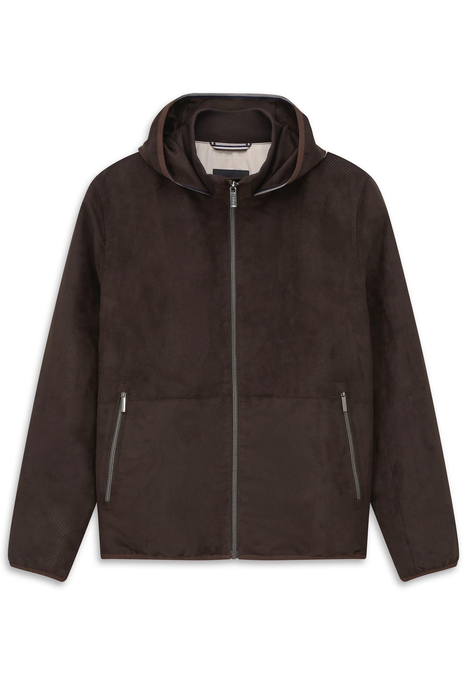 Bugatti Herren Jacke Regular Fit wasserabweisend mit Kapuze