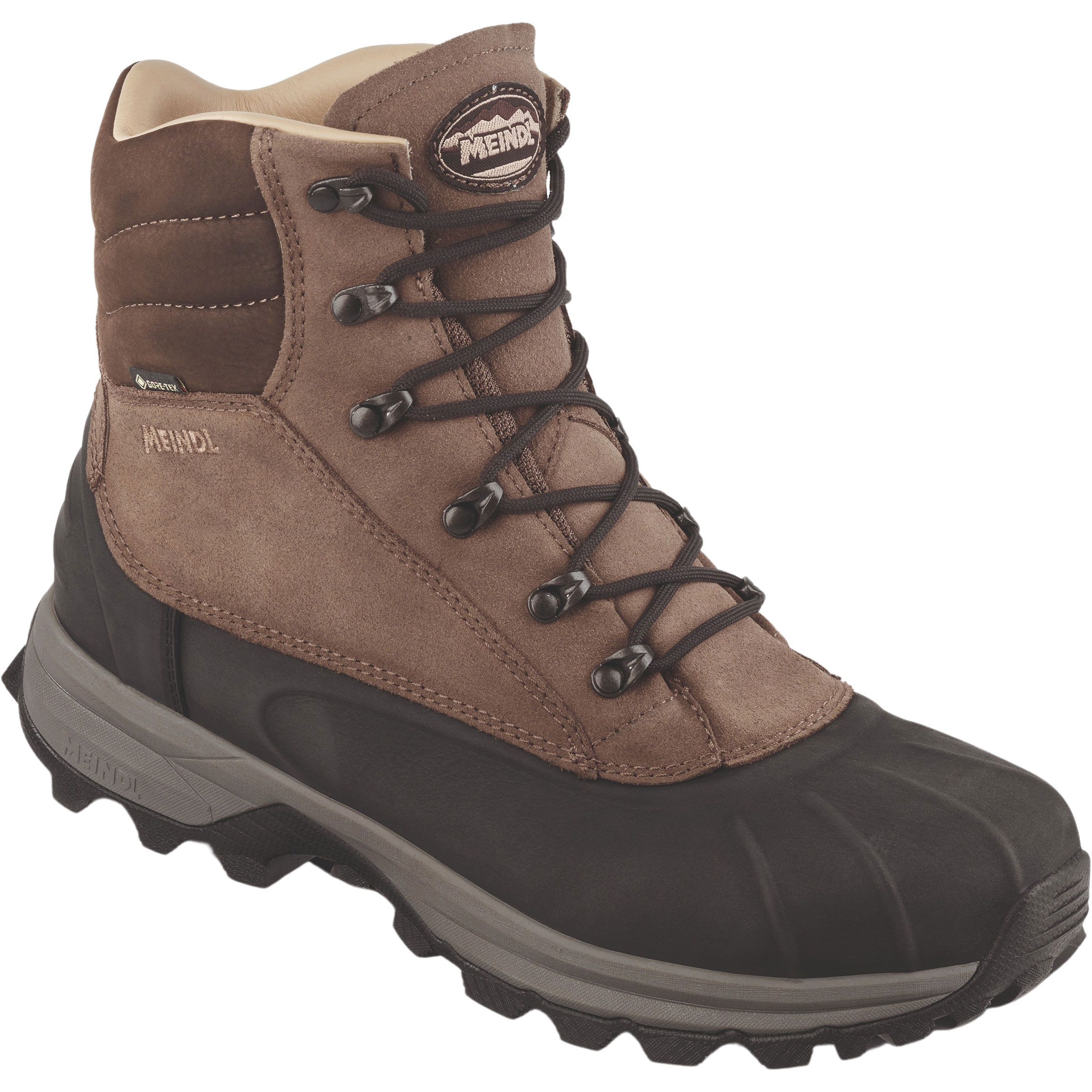 Meindl Lillehammer GTX Herren Winterschuhe & Winterstiefel braun Größe 40 Trekking Wasserdicht