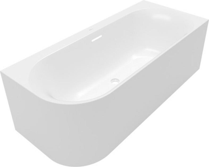 Villeroy & Boch Loop & Friends half vrijstaand bad 180x80x44cm stone white