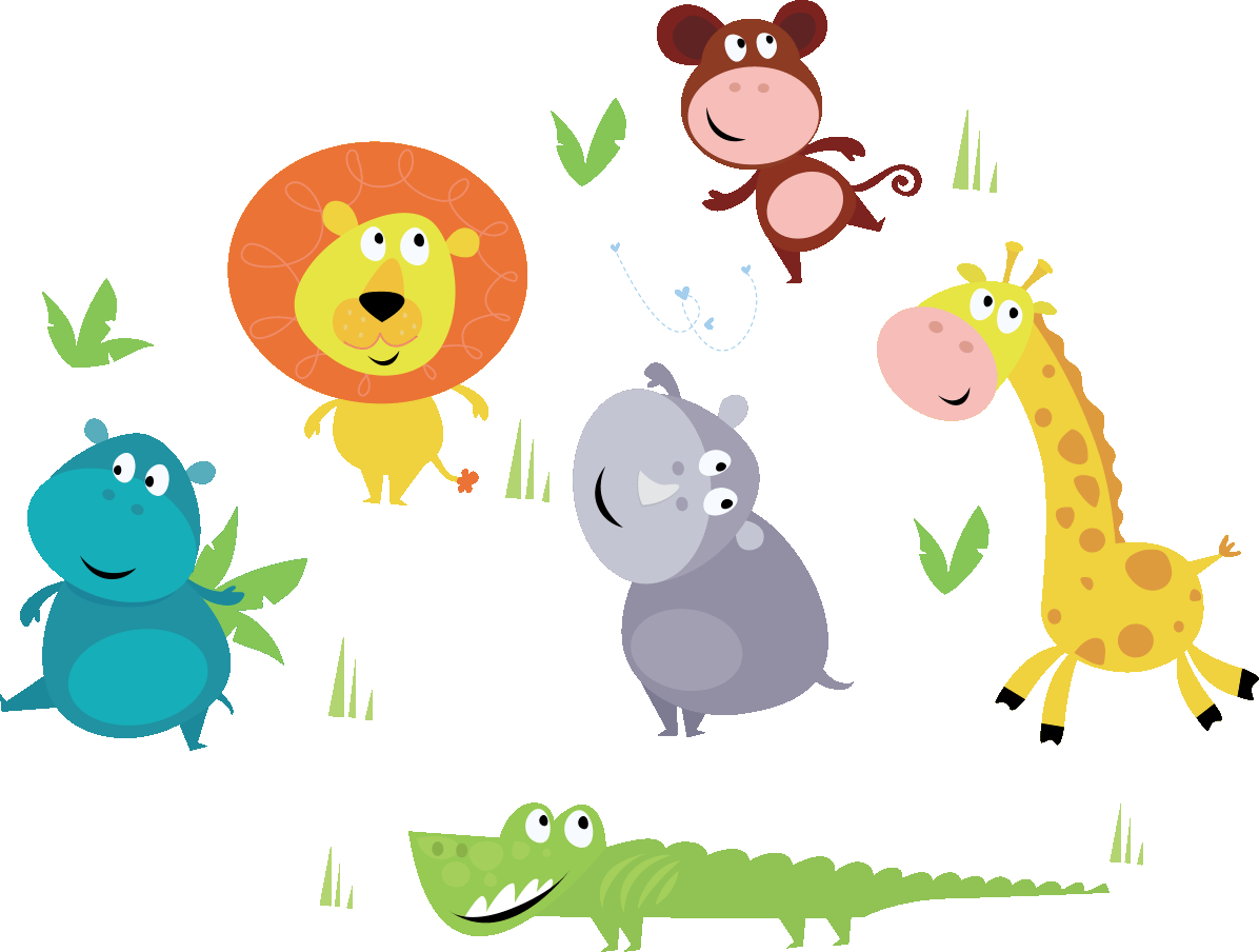 Ambiance-sticker Stickers animaux curieux