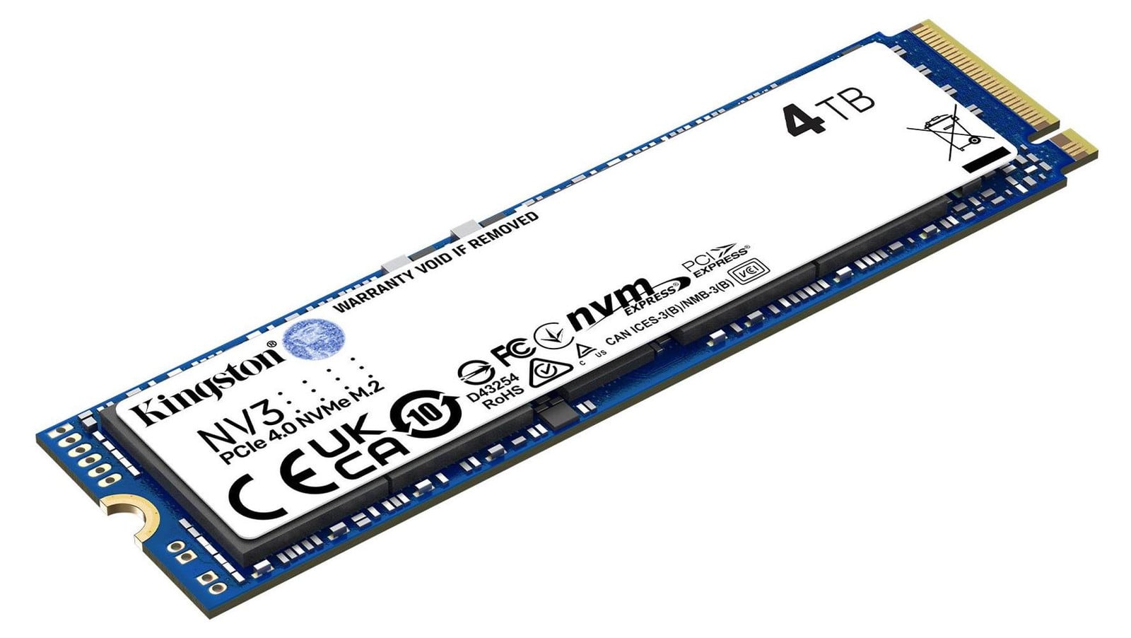 Kingston Technology SNV3S/4000G interne SSD-schijf