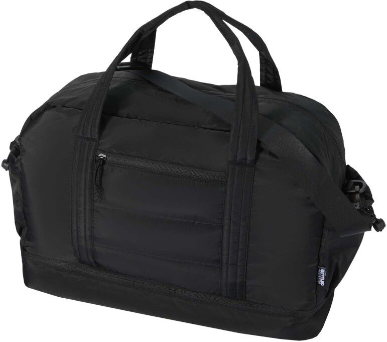 Sac de voyage personnalisable à fond isolé 30 L Puffer noir