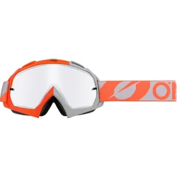Oneal B-10 Twoface Silver Mirror Motocross Brille
