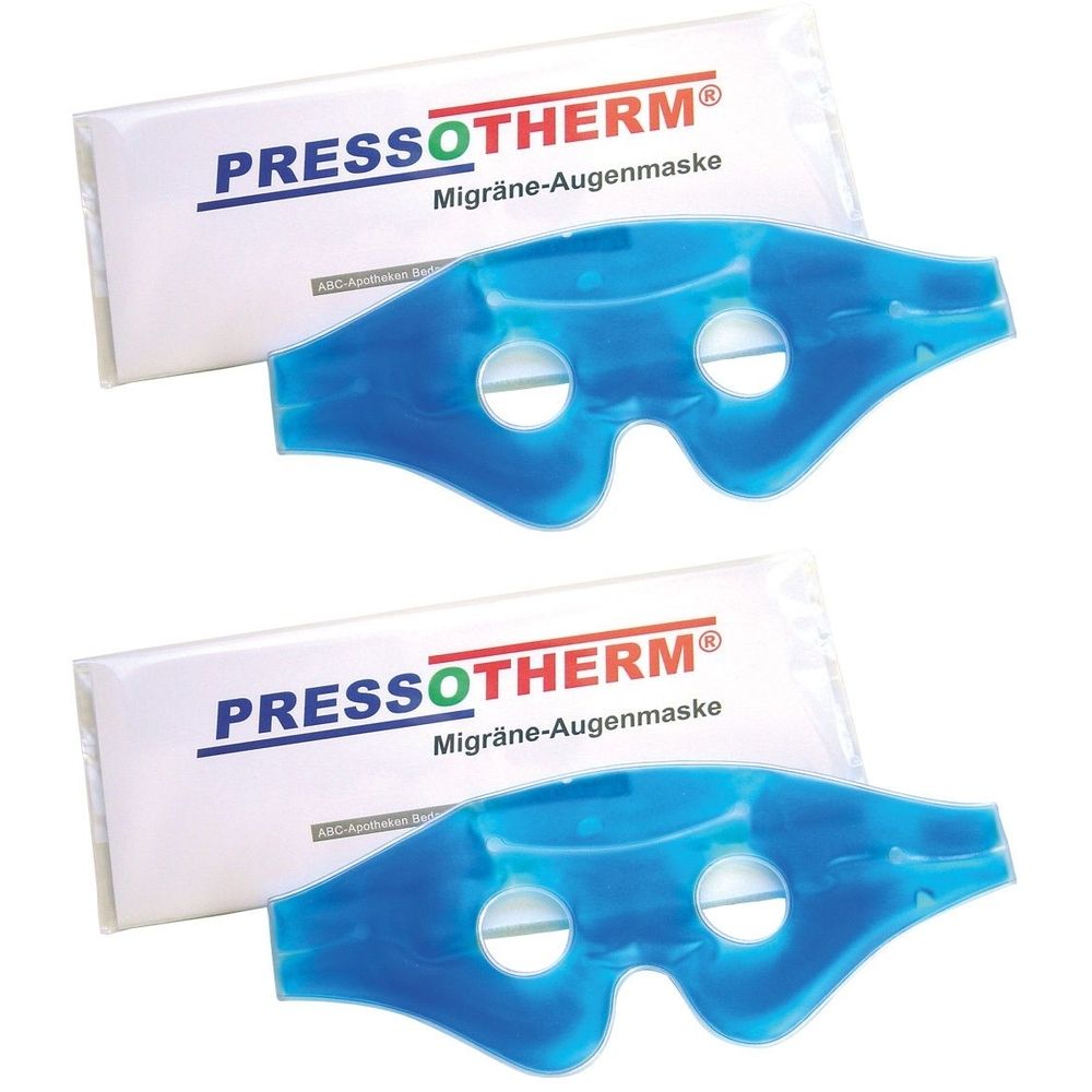 Pressotherm Migräne Augenmaske 2x 2x1 St