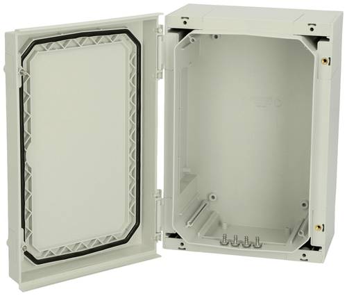 Fibox NEO PC 322215G 4810000 Wand-Gehäuse 220 x 320 x 150 Polycarbonat korrosionsbeständig Lichtgrau (RAL 7035) 1St.