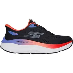 SKECHERS Damen Slipper MAX CUSHIONING® MAX RUN, Größe 36 in Schwarz Schwarz