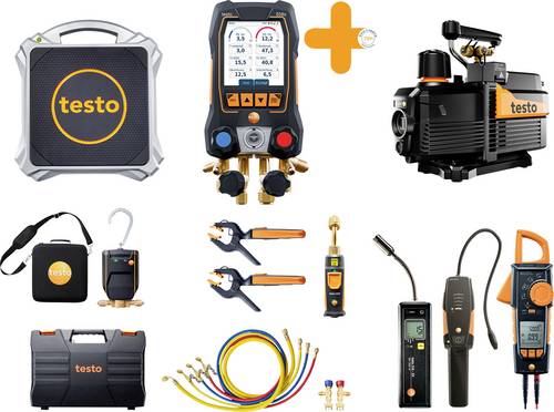 Testo Wärmepumpen-Profi-Set 558s - set L Druck, Temperatur, Vakuum