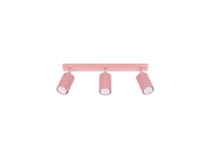 Design Deckenlampe „Karbon“ 3-flammig Rosa Sollux Lighting