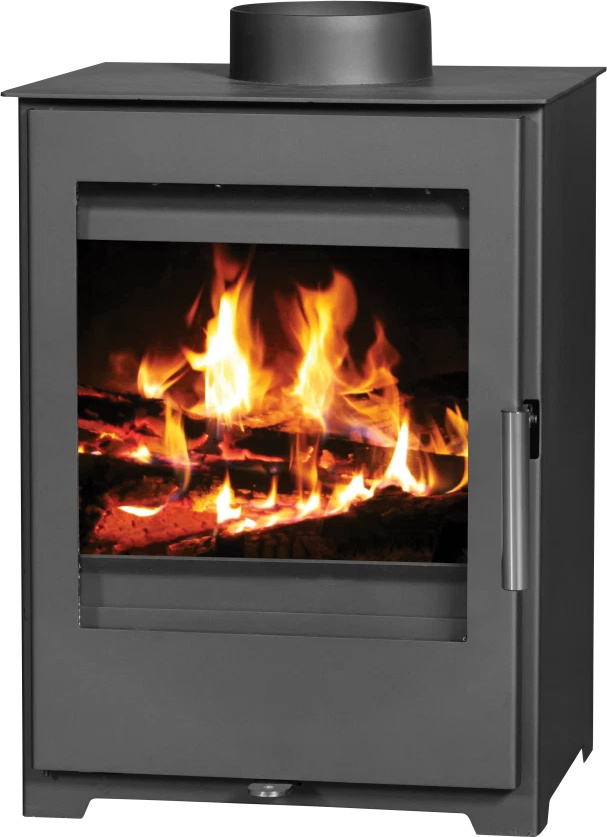 Victoria Parma SL Kaminofen - 5 kW, ultrakompakt, 573 mm hoch, effizient