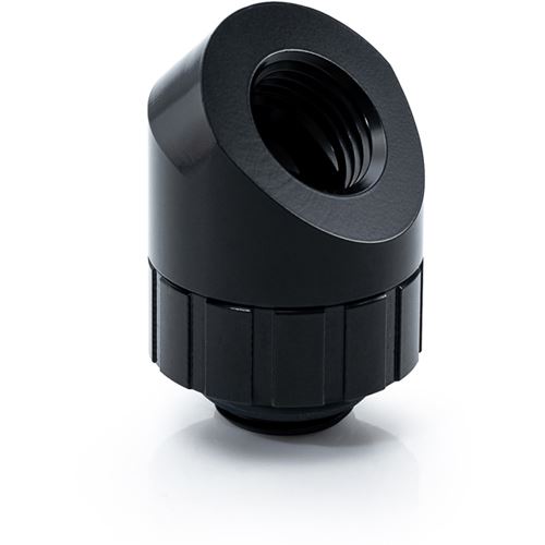 BitsPower Artemis 45 Grad Fitting - drehbar, matt schwarz