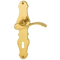 Hoppe Langschildgarnitur Weimar M112SLN/2007 MS F73 PZ 72mm DIN L/R