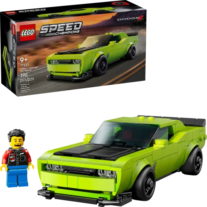 LEGO Speed Champions 77237 Dodge Challenger SRT Hellcat Sportwagen