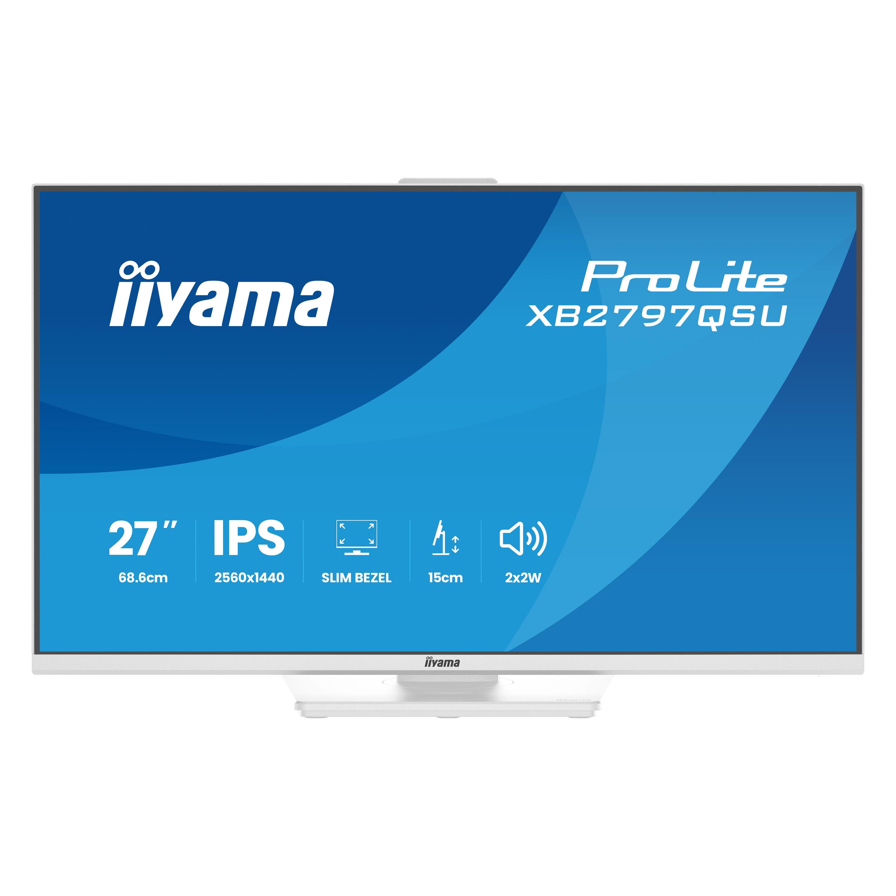 iiyama iiyama XB2797QSU-W1 (2560 x 1440 Pixel, 27") (XB2797QSU-W1)