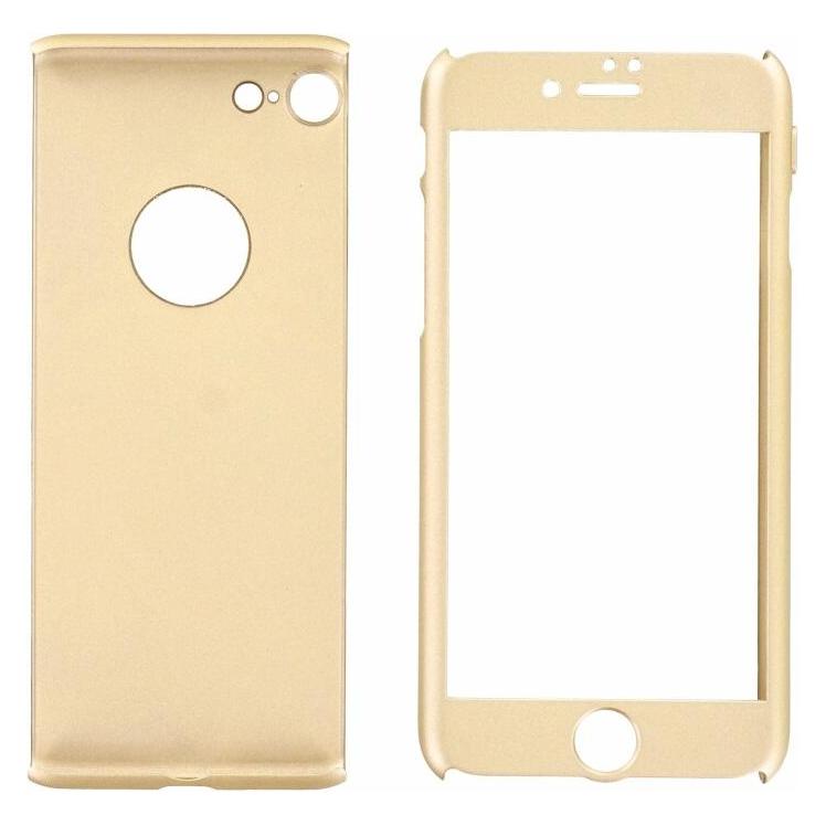 OEM 360 ° Hülle für iPhone 7 Gold (Apple iPhone 7) (25445602)