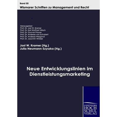 Neue Entwicklungslinien im Dienstleistungsmarketing, Taschenbuch von , EHV Academicpress, 978-3-941482-93-7