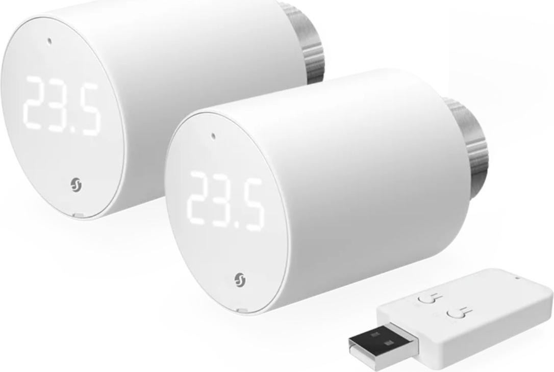 Shelly Blu TRV 2 Radiatorthermostaat 2 stuks - Blauw