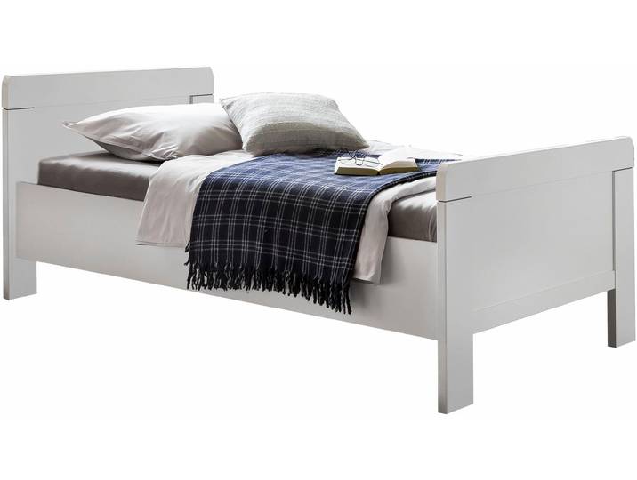 Bett WIMEX Nadja , weiss (weiß), L:207cm, Betten, Bett