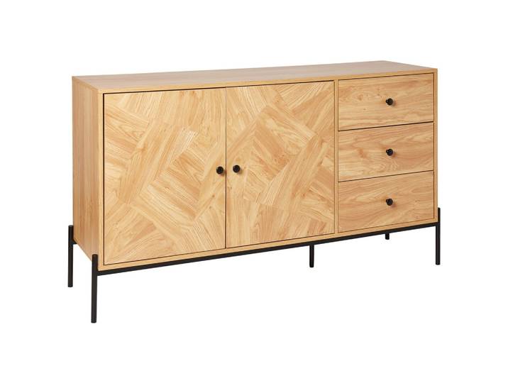 SIDEBOARD mit 2 Türen Braun Arizona