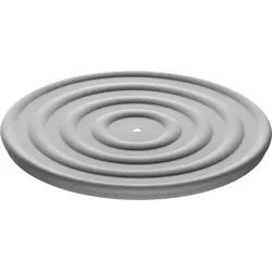 LEONARDO Silikondeckel Cucina ø28cm - grau