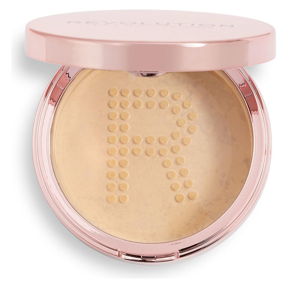 Makeup Revolution Conceal & Fix nustatanti powders Loose powder Medium Gelton 13g (mittelgelb) (21135864)