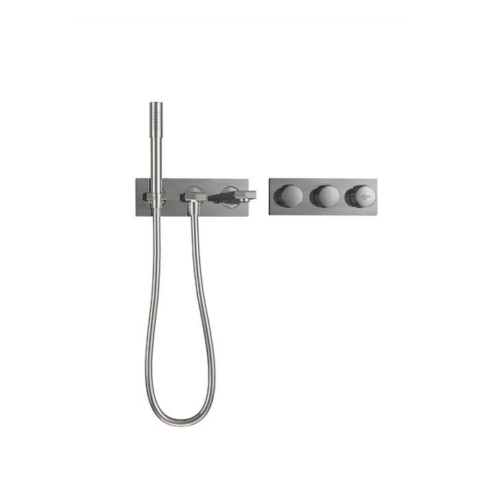 Ideal Standard Archimodule Wannenkombination A1559AA mit Wandauslauf, verchromt