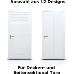 Normstahl Garagen-Nebentüre komplett konfigurierbar - farbig