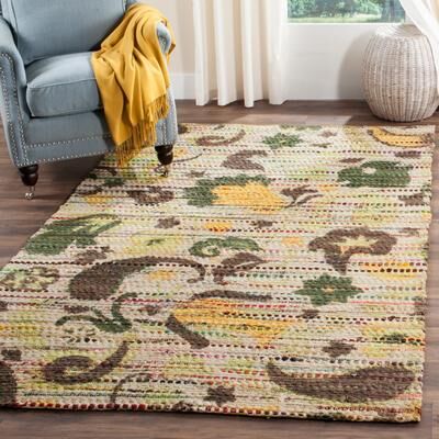 SAFAVIEH Handmade Cedar Brook Alvira Modern Cotton Rug