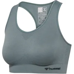 HUMMEL hmlTIF SEAMLESS SPORTS TOP balsam green XS