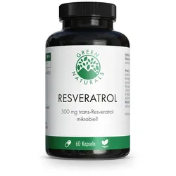 GREEN NATURALS Trans-Resveratrol 500 mg vegan 60 St