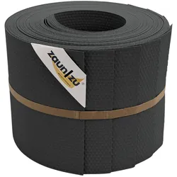 zaun zu® Sichtschutzstreifen Delux-P Einzelstreifen Wabenstruktur Anthrazit 10x 2,55m