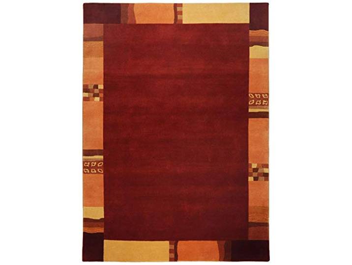 Teppich aus 100% Schurwolle; handgeknüpft Größe: 60 x 90 cm; Farbe: Rot Florrfäden: ca. 120000 THEKO die markenteppiche - Avanti