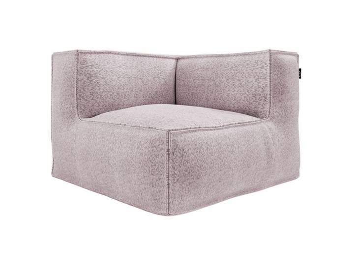 ROOLF Living Silky Loungesessel Polypropylen/Chenille Lila