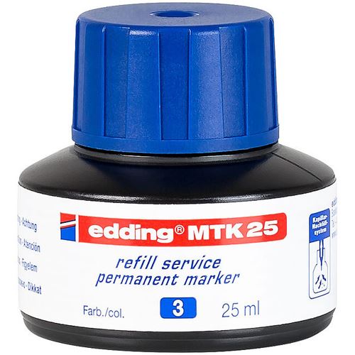 edding Nachfülltinte MTK 25 blau
