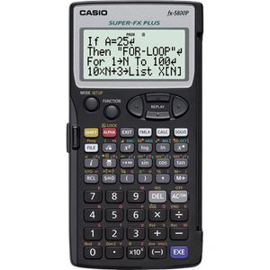 Casio Schulrechner FX-5800P, programmierbar, Batteriebetrieb