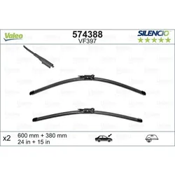 Scheibenwischer VALEO 574388 für Hyundai I20 III Bayon