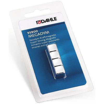 Dahle Megadym Magnet Cube 10x10x10mm VE=4 Stück silber