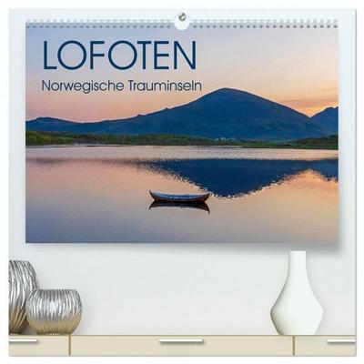 Lofoten - Norwegische Trauminseln (hochwertiger Premium Wandkalender 2026 DIN A2 quer), Kunstdruck in Hochglanz