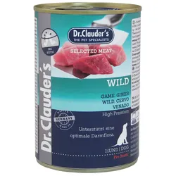 Dr. Clauder Selected Meat Wild 6x400 g