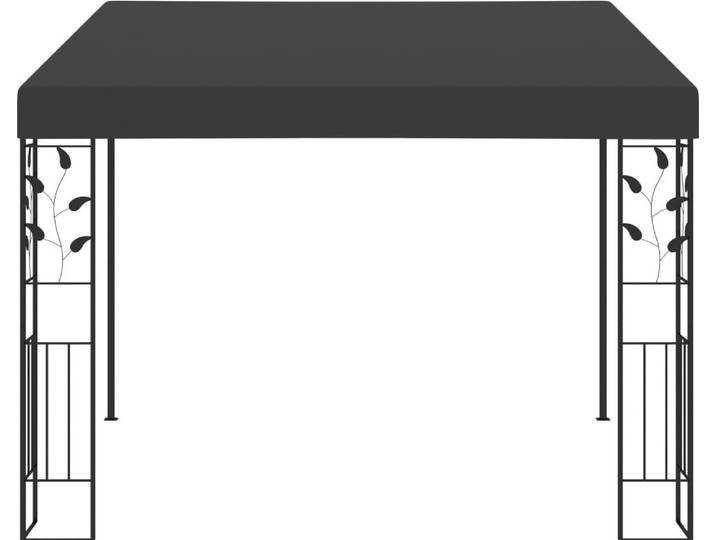 vidaXL Pavillon mural 3x3x2\,5 m Anthracite