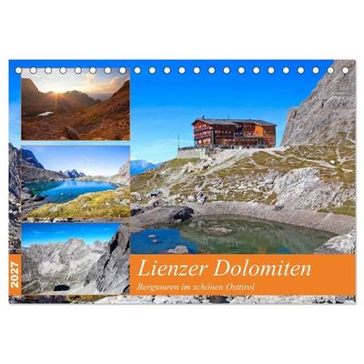 Lienzer Dolomiten (Tischkalender 2027 DIN A5 quer), CALVENDO Monatskalender