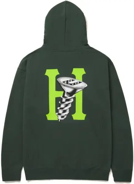 Hoodie HUF Hardware (M - Forest Green)