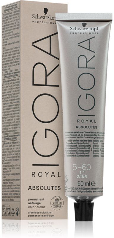 Schwarzkopf Professional IGORA Royal Absolutes Haarfarbe Farbton 5-60 Light Brown Chocolate Natural 60 ml