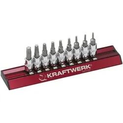 Kraftwerk, Steckschlüssel + Stecknuss, 1/4" (1/4")