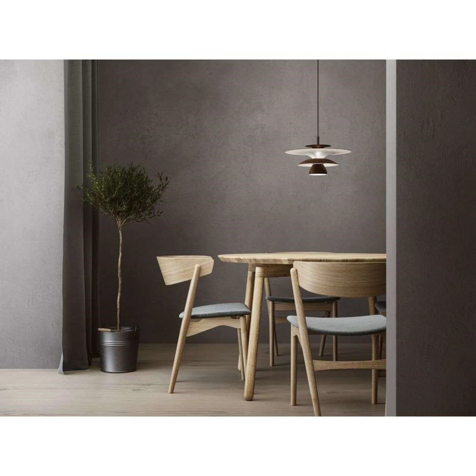 Belid Picasso Hanglamp Oxid Ø38 cm voor de eetkamer