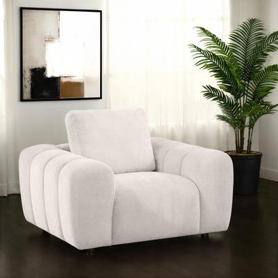 Coaster Burnett Chenille Upholstered Accent Chair