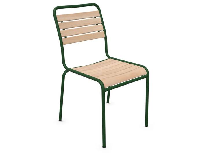 Holzlatten-Stuhl Rigi von Schaffner / Farbe: Natur / Grösse: 50 x 61 cm