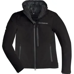 HolyFreedom Nero Motorrad Zip Hoodie