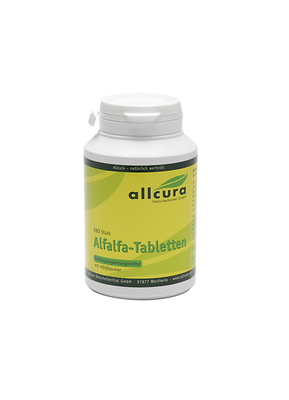 allcura Naturheilmittel GmbH ALFALFA TABLETTEN 130 g 04374341