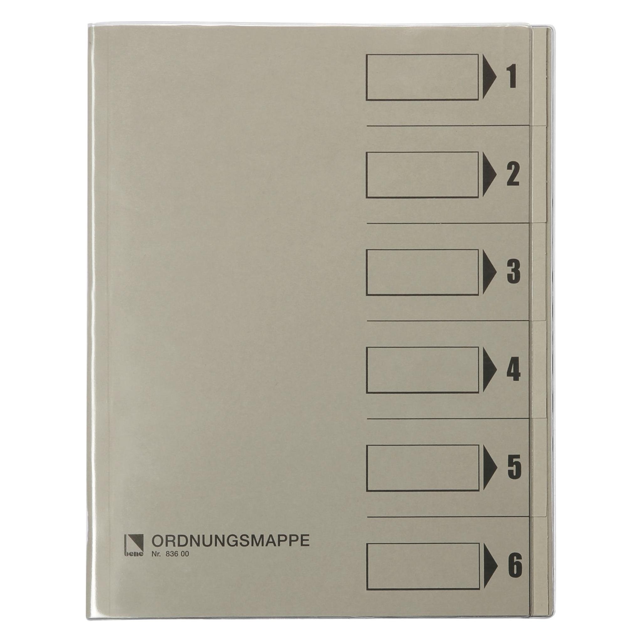 Bene Ordnungsmappe Verwendung für Papierformat: DIN A4 Grammatur: 250 g/m² (A4) (083600GR)