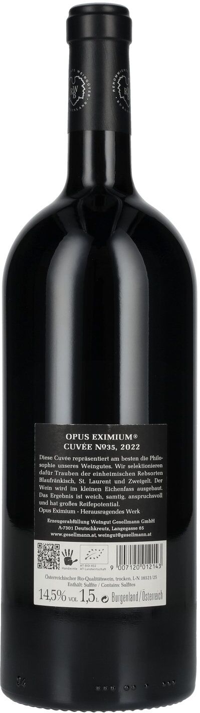 Gesellmann Opus Eximium No. 35 2022 14,5% Vol. 1,5l